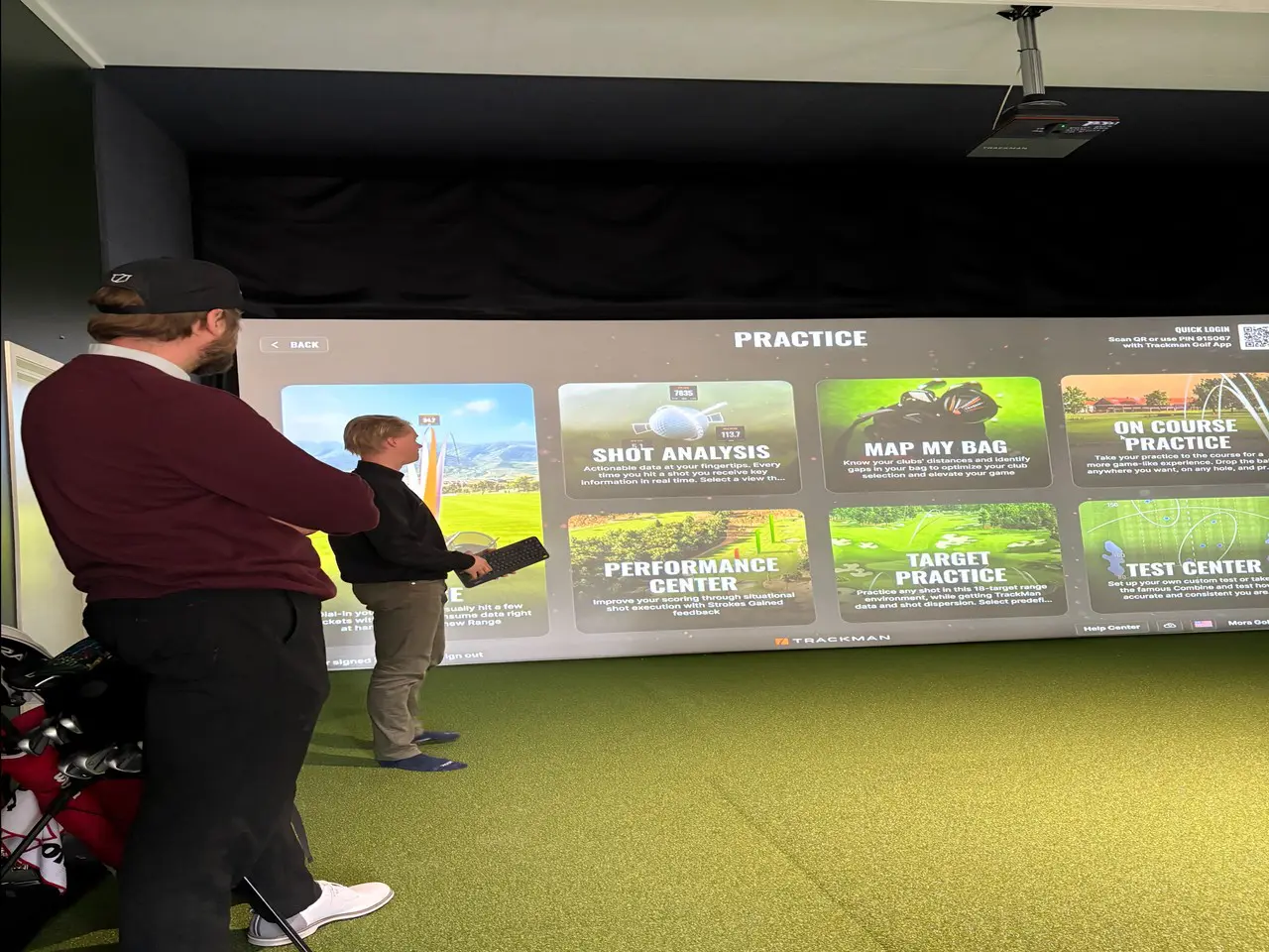 Utbildning med Trackman