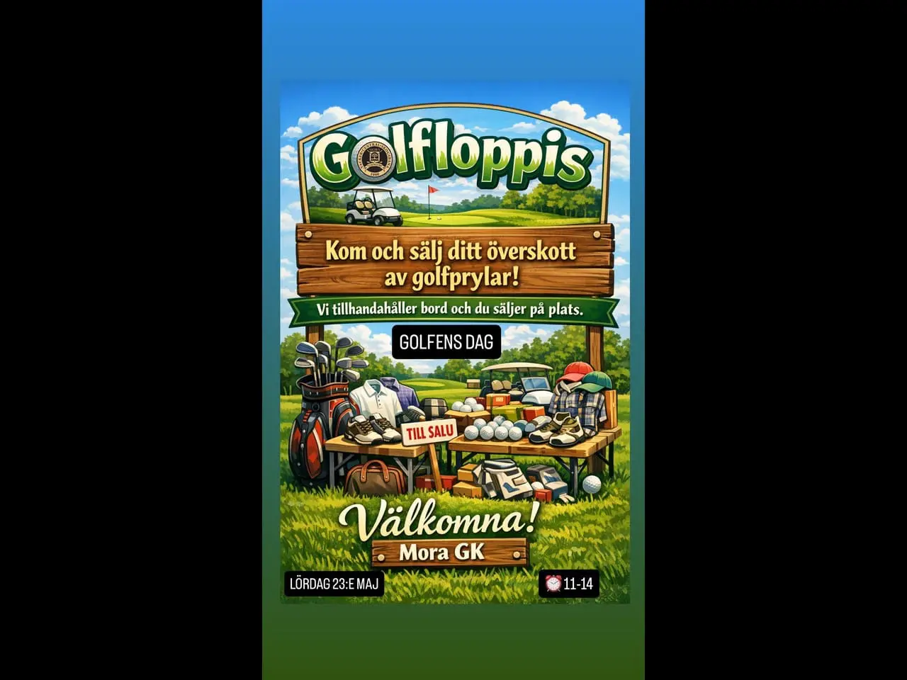 Golfloppis på golfens dag!