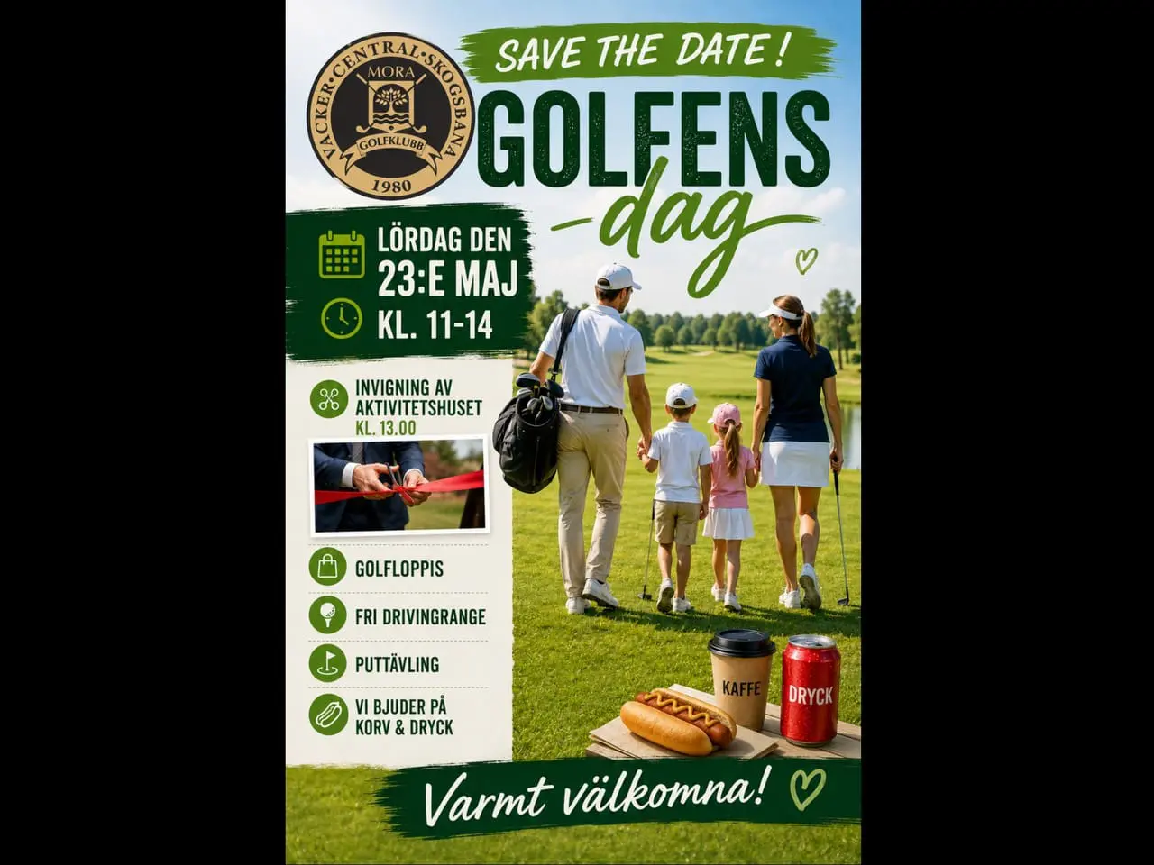 GOLFENS DAG LÖRDAG DEN 23:E MAJ 